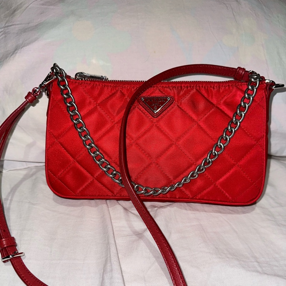 COPY - Quilted Nylon Prada Bag. 100% authentic